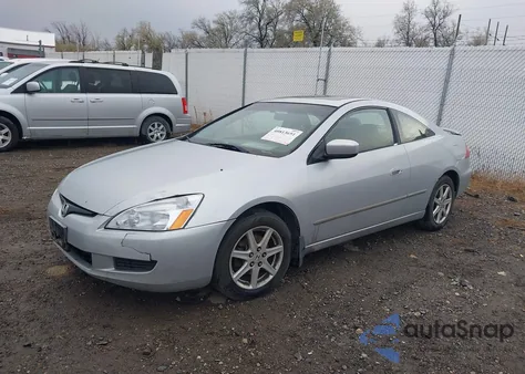 2003 Honda Accord 3.0 Ex z USA, uszkodzony, nr VIN 1HGCM82633A035259